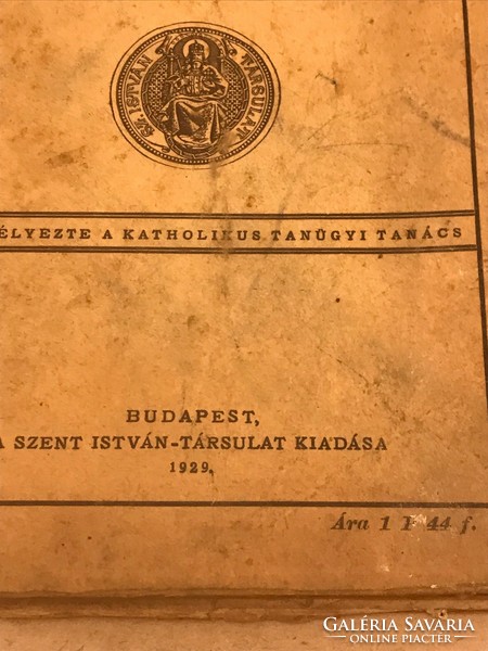 Német A-B-C/ nyelvkönyv,róm. kath.elemi népiskolák számára, Szent István -Társulat kiadása  1929.