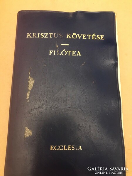 Krisztus követése -Filótea című könyv Ecclesia könyvkiadó gondozásában.