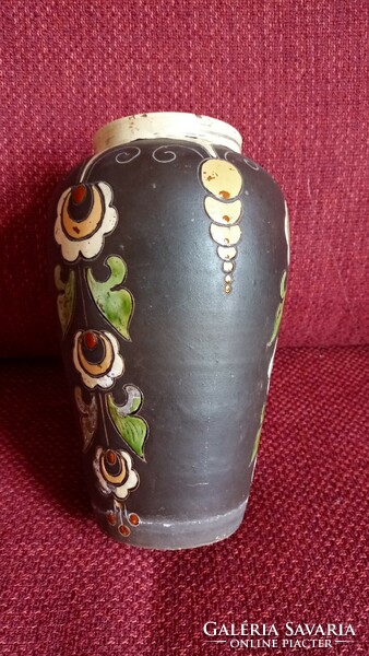 Magyarszombatfa folk art nouveau vase