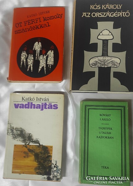 Magyar szerzők művei rengeteg könyv (B-K) 5 db-tól 300,-Ft