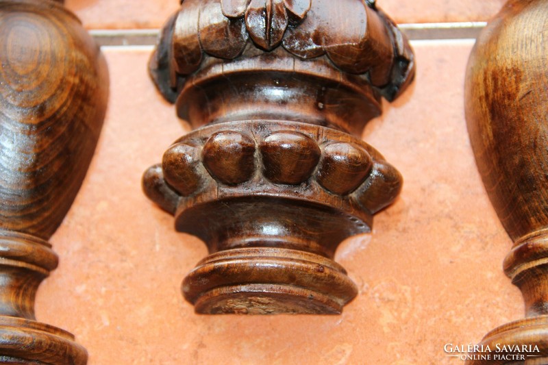 Tin German carving, carving, ornament 3 pcs. (2)