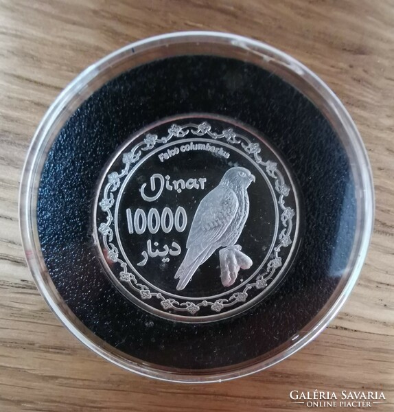 Kurdisztán (Kurdistan/Iraq) 10000 Dinar színezüst Proof fantáziaveret (csak 1200 db!)