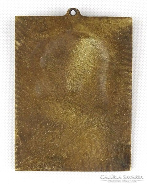 1E435 Adolf Hitler fali bronz plakett 1940
