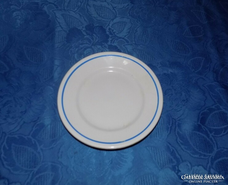 Zsolnay porcelain blue-edged small plate 18 cm (2p)
