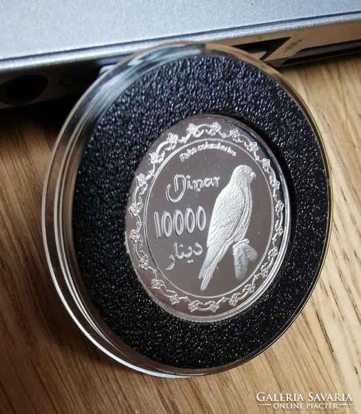 Kurdisztán (Kurdistan/Iraq) 10000 Dinar színezüst Proof fantáziaveret (csak 1200 db!)