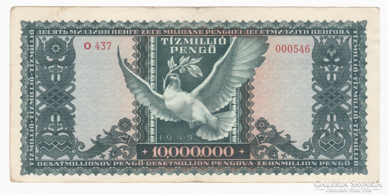 Ten million pengő 1945.