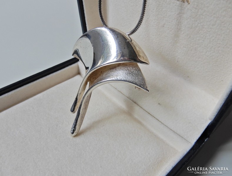 Régi design BIJOU JEUNESSE Günthner modern stílusú ezüst ékszer szett