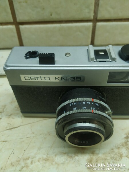 Retro certo kn 35 camera in leather case for sale!