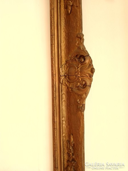 Antique old pre-war gold blondel picture frame for 71x57 cm picture