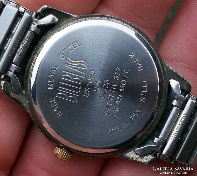 Vintage bill blass day-date men's watch