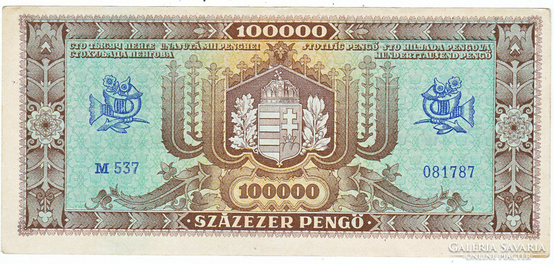 100000 pemgő 1945 G