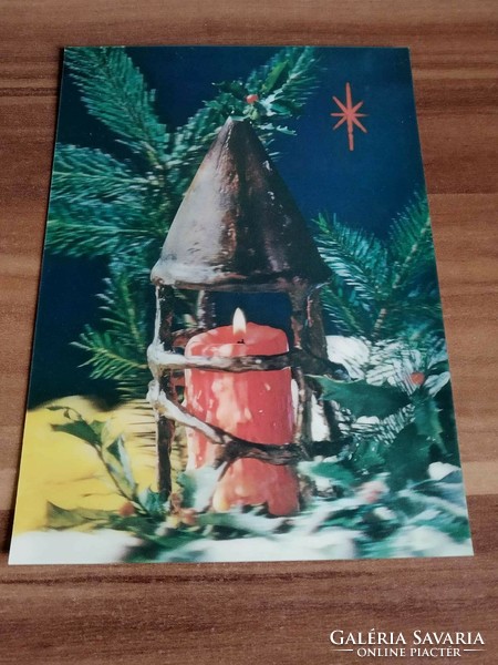 Térhatású karácsonyi képeslap