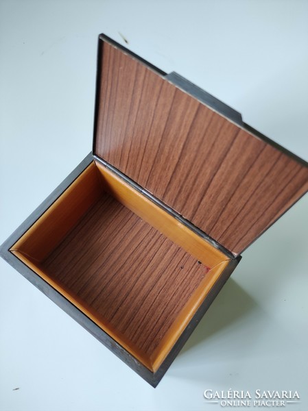 Craftsman red copper box