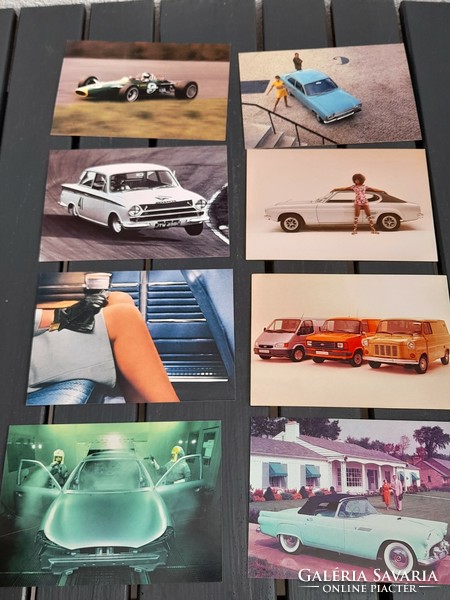 Ford car history in postcards