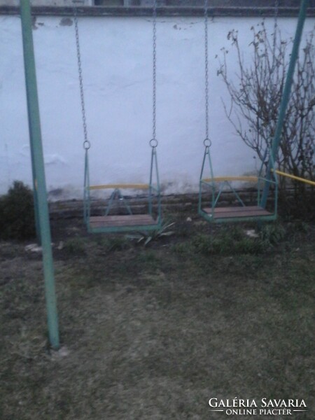 Garden iron chain, stable swing, for 2 children