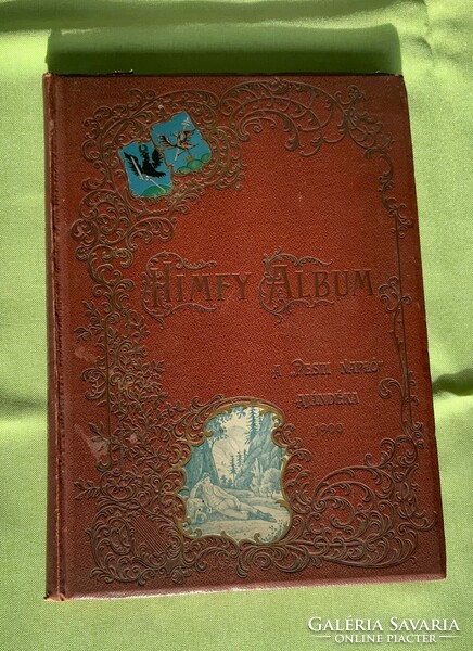 Pesti diary/ himfy album 1900 edition.
