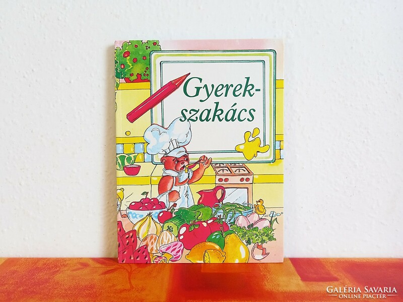 Children's chef, cookbook for children, recipes for children's meals, children's book