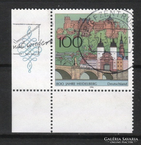 Ívszéles Német 1151  Mi 1868      0,90 Euró