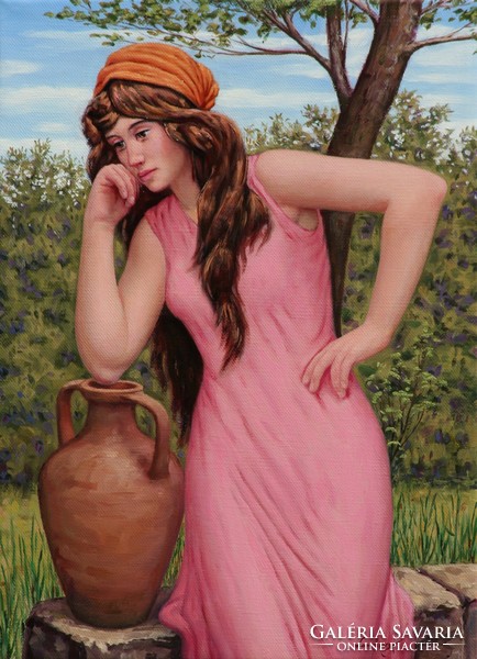 Girl with a jug