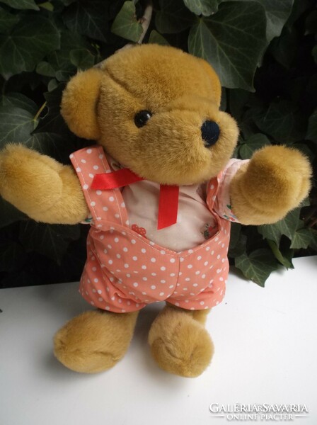 Teddy bear - 24 x 17 cm - soft - plush - brand new - exclusive - German - flawless