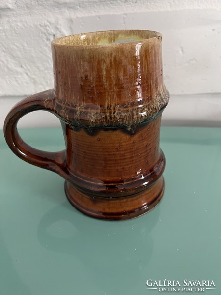 Zsolnay beer mug designed by György Kürtös