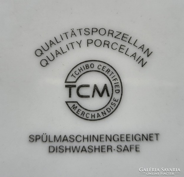 TCM Tchibo német porcelán karácsonyi tányér tál tálka fenyőfa alakú