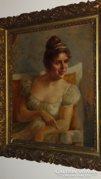 Painting by Margitay tihamér (1859 1922).