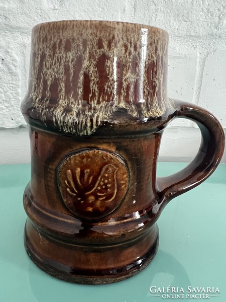 Zsolnay beer mug designed by György Kürtös