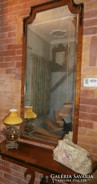Neoreneszánsz Copf  tükör konzol asztal