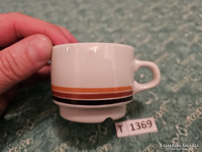 T1369 Alföldi 3-striped coffee cup