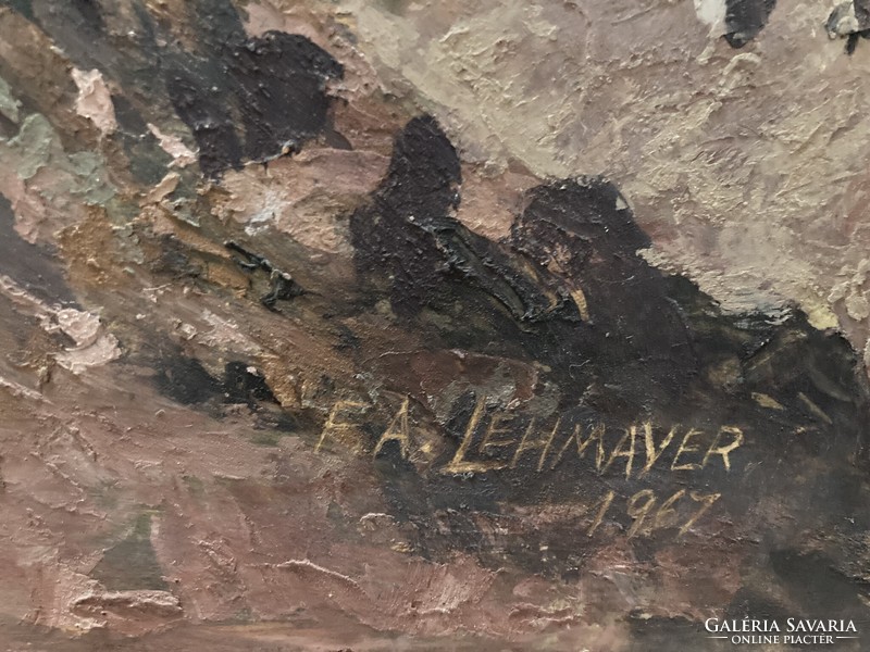 Lehmayer Ferenc : Perui tájkép (1967)
