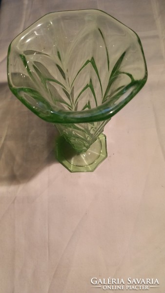 Uranium glass (!) Vase