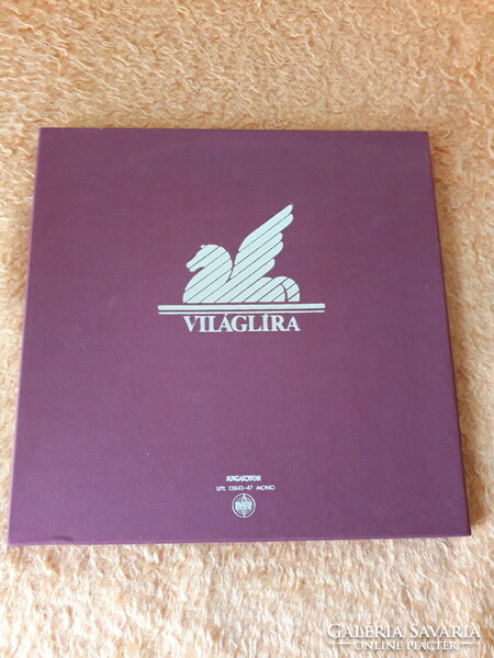 Világlíra  5db nagylemez   /1980/