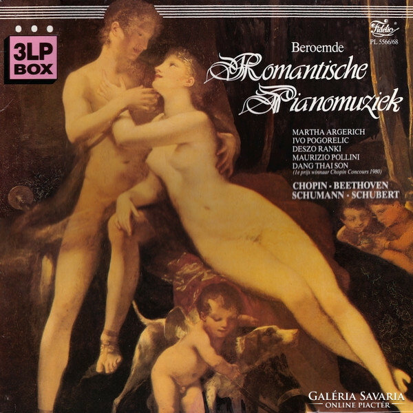 Various - famous romantic piano music (3xlp, comp)