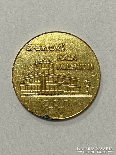 1 commemorative medal: érsekújvár millennium sports hall