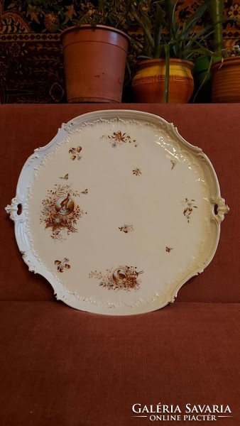 Large porcelain serving bowl