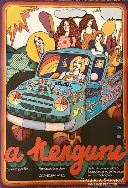 A Kenguru, filmplakát, moziplakát, 1976