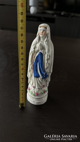 Virgin Mary ceramic statue