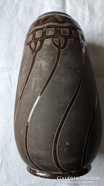 Szecessziós kerámia váza