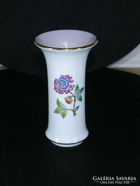 Herend Victorian patterned vase - 12 cm