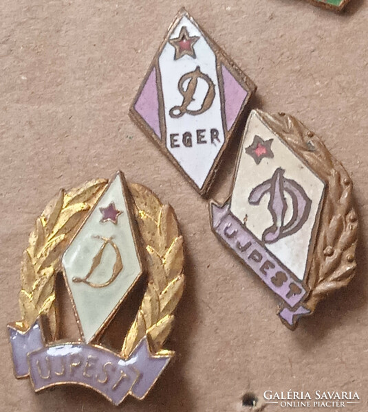 Dozsa Újpest, mouse 3 different sport badges (d1)