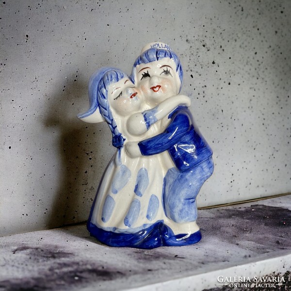 Retro, vintage holland porcelàn szobor