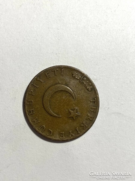 10 Kurus 1968 Törökország bronz fémpénz
