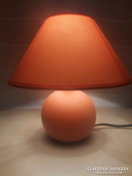 Night lamp, table lamp, mood lamp, orange, rábalux, porcelain