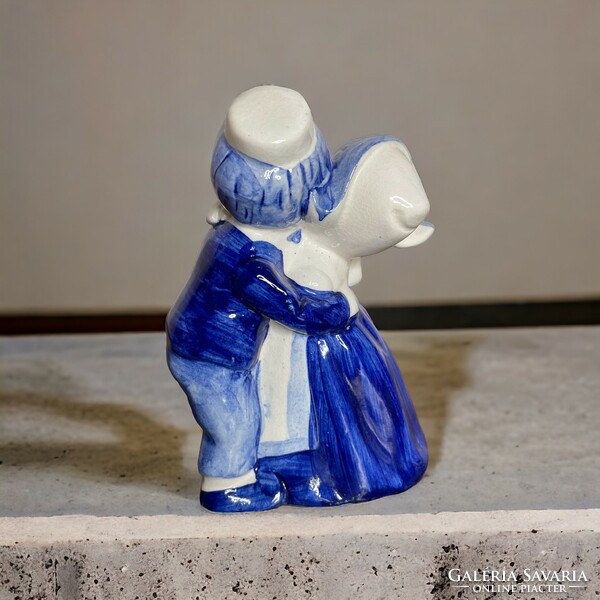 Retro, vintage Dutch porcelain statue
