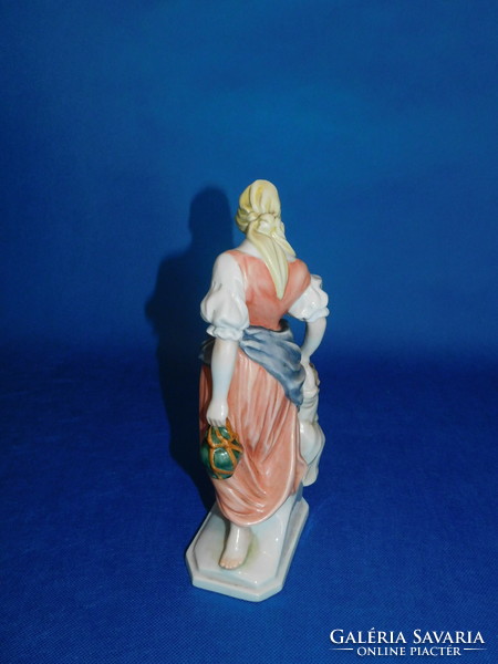 Herend antique rare colored mother with flowers