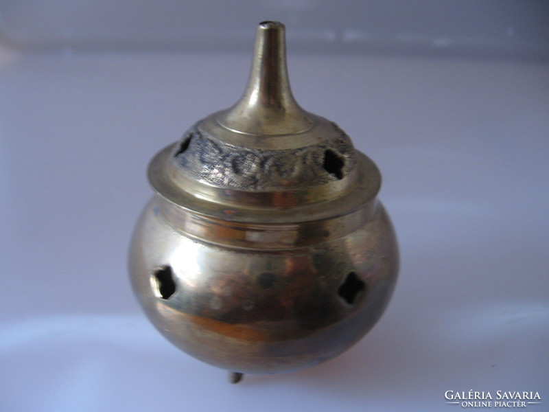 Antique oriental copper incense burner