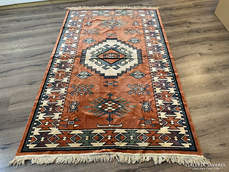 Turkish velvet carpet 208x130 cm