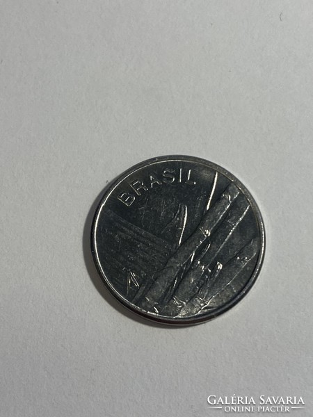 Brazil 3 coins 1 cruzeiro 1980, 5 centavos and 10 centavos 1994