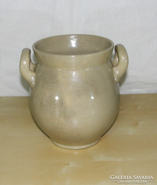 Antique Zsolnay silke - barrel - 17.5 cm